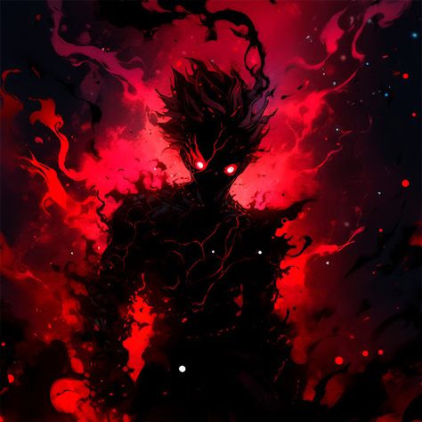 Phonk Music Images, Devil Anime, Red Demon, Red Shadow, Red Aura, Anime Picture Hd, Creepy Drawings, Dark Magician, Dark Ink