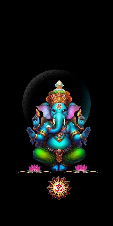 Ganpati Png Hd, Lord Vinayagar Hd Wallpaper, Ganesha Art Illustration, Photos Of Ganesha, Om Art, Bob Marley Art, Android Wallpaper Dark, Album Artwork Cover Art, Warriors Wallpaper