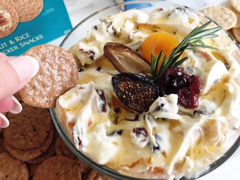 Goat Cheese Fig Dip, Cream Cheese And Apricot Preserves Dip, Apricot Jam And Cream Cheese, Apricot Goat Cheese Appetizer, Baked Brie Apricot Jam, Cranberry Cream Cheese Dip, Dried Dates, Cream Cheese Dip, Southern Mom