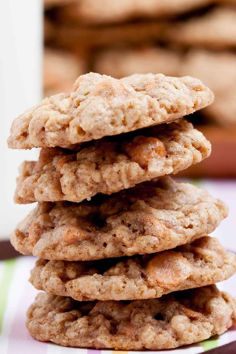 Oatmeal Butterscotch, Oatmeal Butterscotch Cookies, Butterscotch Cookies, Butterscotch Chips, Rolled Oats, Out Loud, Brown Sugar, Oats, Cookie Recipes