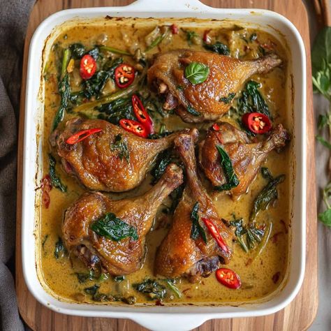 Coconut Braised Duck Legs – Bec's Table Duck Leg Recipes, Braised Duck, Asian Inspired Salad, Gluten Free Chilli, Asian Dinners, Asian Inspired Dishes, Pickled Veggies, Duck Recipes, Asian Inspired Recipes