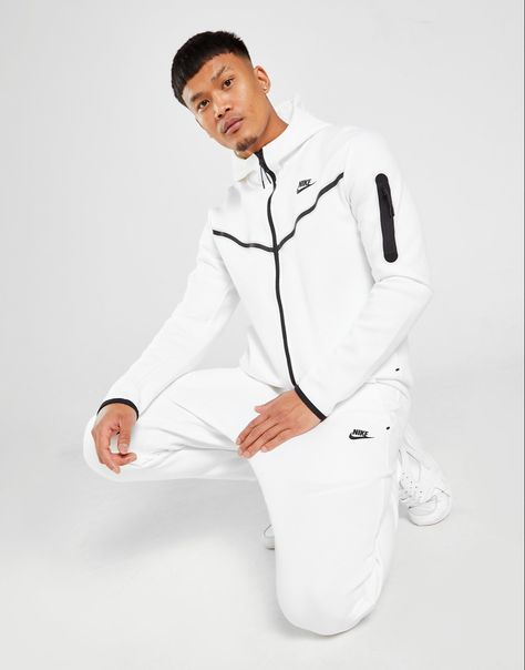 Nike Tech Fleece Joggers, Nike Sportswear Tech Fleece, Boys Fits, Nike Tech Fleece, Nike Tech, Tech Fleece, Fleece Joggers, Jd Sports, White Nikes