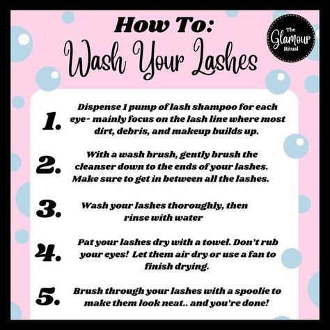 Jacie M. - Kentucky Lash Tech on Instagram: "What is a lash bath and why is it SO important? 🤔 Read Below 👇🏻 A lash bath is when you wash your lashes with a lash shampoo.🫧 Washing your lashes everyday (or after swimming, sweating, crying, etc.) significantly lengthens the life of your extensions, keeps your lashes looking pretty and neat, and prevents infections like blepharitis ‼️🙌🏻 You can buy a lash bath kit at your next appointment for only $15! ✨ Click the BOOK NOW button in my bio to Lash Bath Kit Ideas, Preparing For Lash Appointment, How To Wash Eyelash Extensions, How To Wash Lash Extensions, Lash Bath Kits, Wash Your Lashes, Natural Looking Eyelash Extensions, Lash Bath, Types Of Eyelash Extensions