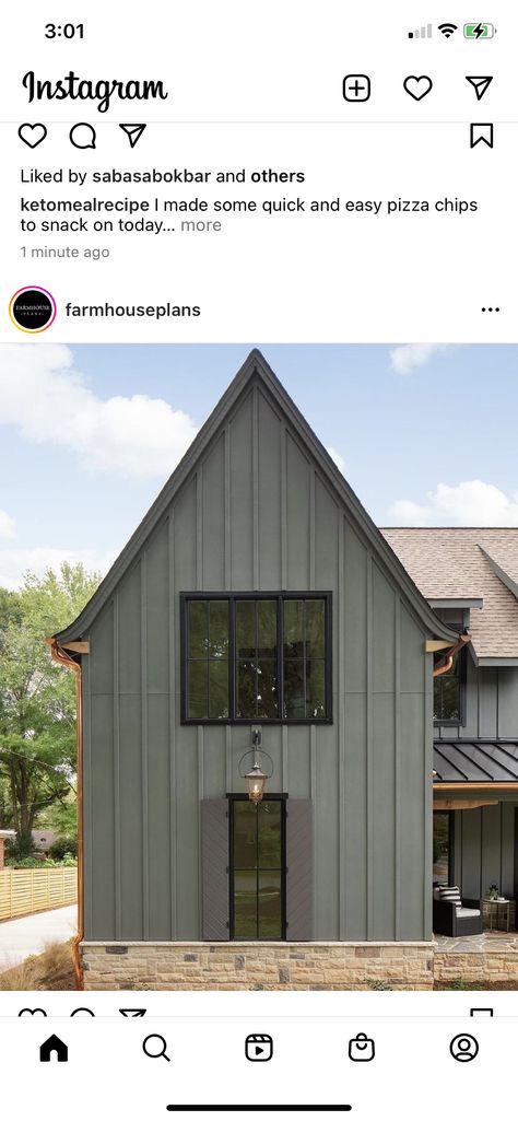 Dark Vibes, Gray House, James Hardie, Cottage Exterior, Warm Decor, Backyard Porch, House Siding, Inviting Home, Farmhouse Exterior