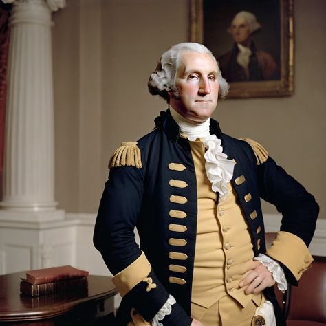 George Washington Pictures, Friends 2, Sleeve Ideas, Georgian Era, Usa Presidents, Sleeves Ideas, American Presidents, American Heroes, George Washington