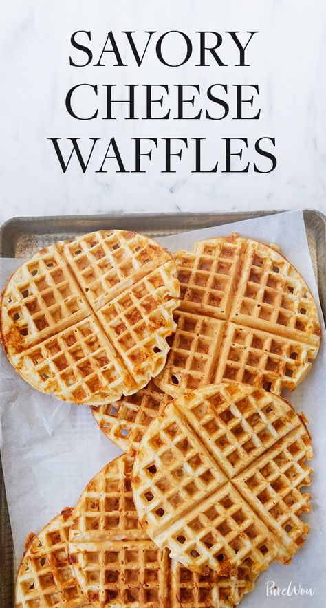 undefined breakfast,cheese,national,recipe Savory Waffle Batter, Cheese Waffles Recipe, Cheesy Waffles Recipe, Savory Waffle Recipe Dinners, Savoury Waffle Recipe, Cheesy Waffles, Lunch Waffles, Cheddar Waffles, Savoury Waffles