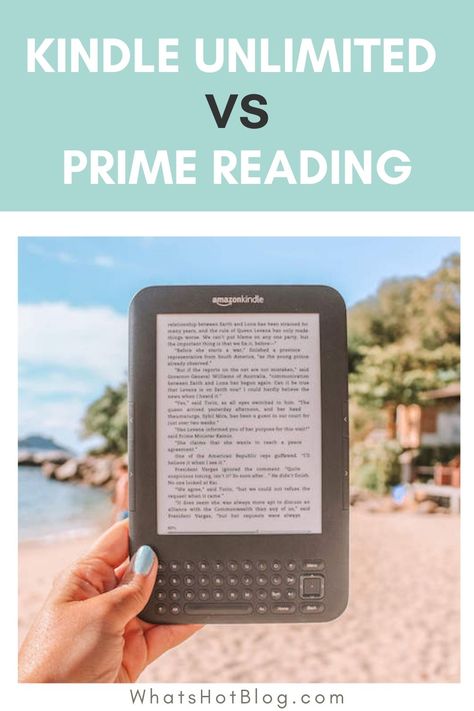 If you're a book lover and unsure whether to invest in Kindle Unlimited or Prime Reading then this is for you. We break down the pros and cons of each reading subscription service so you can pick the one that best suits you. #whatshotblog #kindle #reading Best Kindle, Book Subscription, Reading Tips, Which Is Better, What To Read, Amazon Kindle, Kindle Unlimited, Pros And Cons, Book Lover