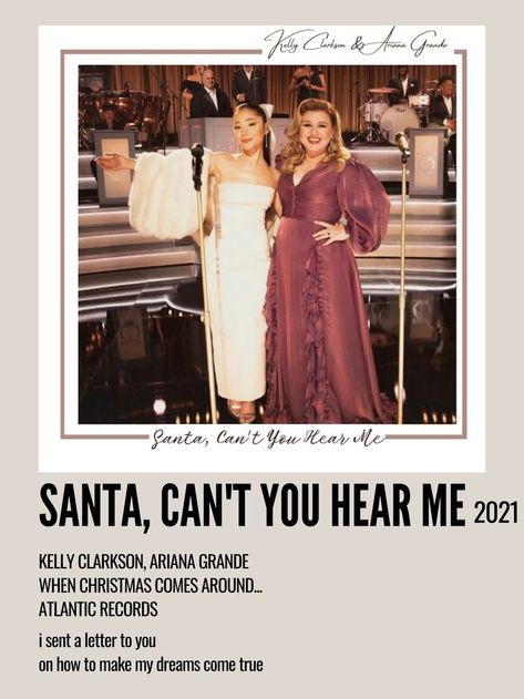 Polaroid Christmas, Aesthetic Holiday, Ariana Grande Photos, Atlantic Records, Three Wise Men, My Dream Came True, Lady Bird, Minimal Aesthetic, Kelly Clarkson