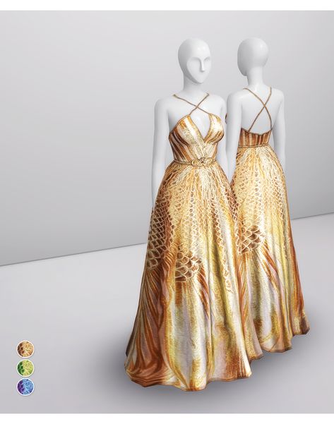 SS 2020 Haute Couture Collection I _2 (3 color) | Rusty's on Patreon Rusty Dress, Sims 4 Royal, Sims Packs, The Sims 4 Packs, Sims 4 Game Mods, Sims 4 Gameplay, Casas The Sims 4, Sims 4 Dresses, Sims4 Clothes