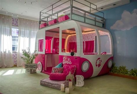 Barbie Playroom, Barbie Hotel, Barbie Room Decor, Ruth Handler, Barbie Bedroom, Barbie Room, Desain Quilling, Bedding Inspiration, Princess Toys