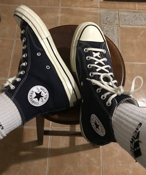 Converse Shoes Men, Converse 70, Converse 1970s, Cute Casual Shoes, Shoes Streetwear, Socks Sneakers, Swag Shoes, Clothing Brands, Sneaker Heels