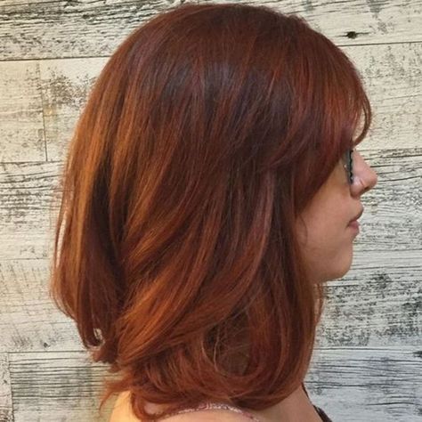 Medium Auburn Hair, Light Auburn Hair Color, Dark Copper Hair Color, Copper Hair Dark, Light Auburn Hair, Dark Auburn Hair, Red Hair With Highlights, Hair Color Auburn, Copper Hair Color