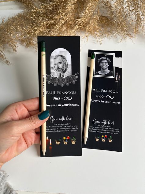 Celebration Of Life Decorations, Celebration Of Life Favors, Seed Pencil, Memorial Pillow, Memorial Favors, Environmentally Friendly Gifts, Memorial Ceremony, Cremation Services, Pencil Gift