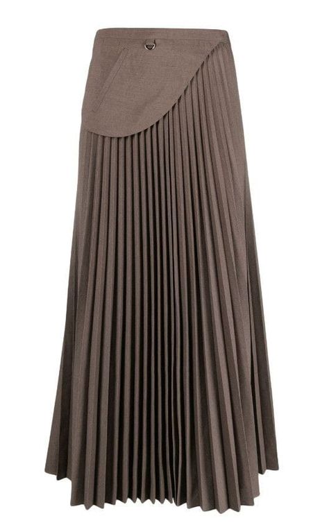 Skirt designing ideas Skirts Street Style, Bridesmaid Tulle, Café Design, Twill Skirt, High Waisted Pleated Skirt, Pleated Long Skirt, Skater Dresses, City Dress, Fashion Collage