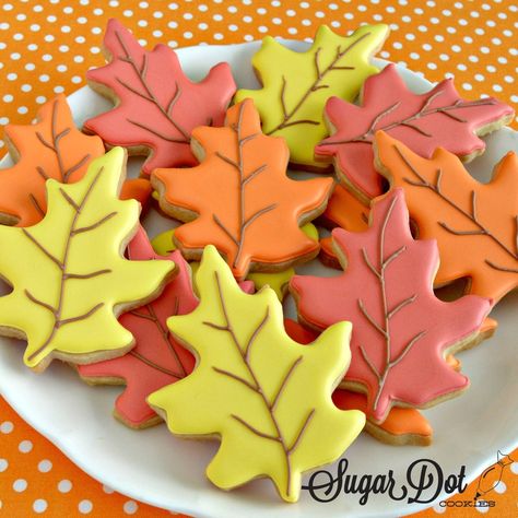 Thanksgiving Sugar Cookies - Custom Decorated - Frederick MD - Sugar Dot Cookies . . . Here to teach you how to decorate cookies, provide the best cookie supplies, and help you to start or grow your cookie business! Fall Harvest Decorated Cookies, Cookie Decorating For Thanksgiving, Cookie Decorating Fall Leaves, Decorated Cookies Thanksgiving, Thanksgiving Sugar Cookies Easy, Thanksgiving Cookie Decorating Ideas, Thanksgiving Iced Sugar Cookies, Royal Icing Cookies Thanksgiving, Sugar Cookies Thanksgiving