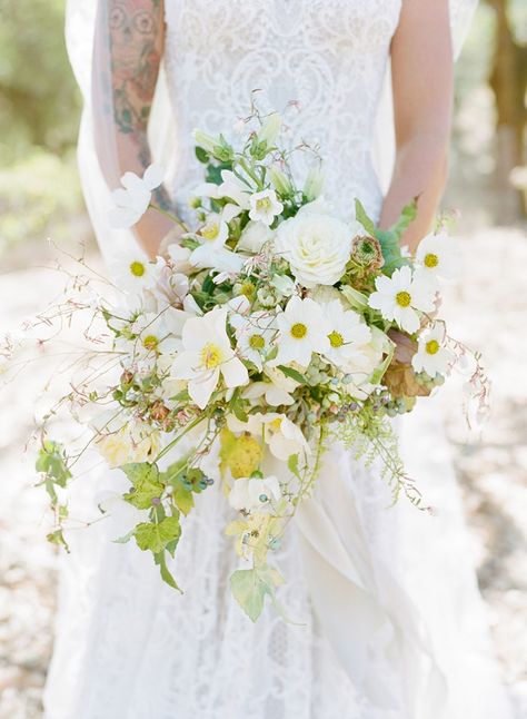 Fresh Late Summer Wedding Bouquet. Airy Wedding Bouquet, Sarah Winward, Late Summer Wedding, White Bouquets, Ojai Valley, June Bride, Airy Wedding, Magazine Shoot, Wedding In California