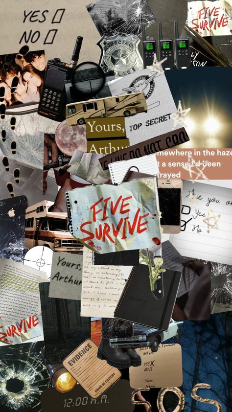 five survive wallpaper #fivesurvive #aesthetic #fyp #viral #wallpaper #wallpapers #hollyjackson Survive Wallpaper, Five Survive Aesthetic, Books Wallpaper Aesthetic, Survive Aesthetic, Five Survive, Viral Wallpaper, Autumn Books, Books Wallpaper, Reading Journal