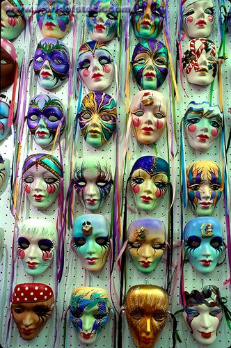 Ceramic Masks, Mardi Gra, Louisiana Cajun, Ceramic Mask, Mardi Gras Costumes, New Orleans French Quarter, New Orleans Mardi Gras, Mardi Gras Decorations, New Orleans Travel