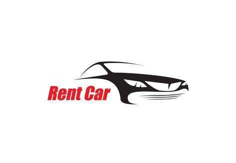 Taxi Service, Rent A Car, Vector Art, Signs, Logos