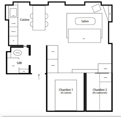 Unite D'habitation Marseille, Floor Plans