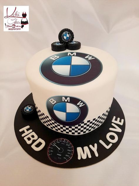 Bmw Cake Ideas For Men, Bmw Cake Ideas, Bmw Cakes For Men, Car Cakes For Men, Bmw Cake, Cake Design For Men, Mars Chocolate, Cake For Boyfriend, Cars Birthday Cake