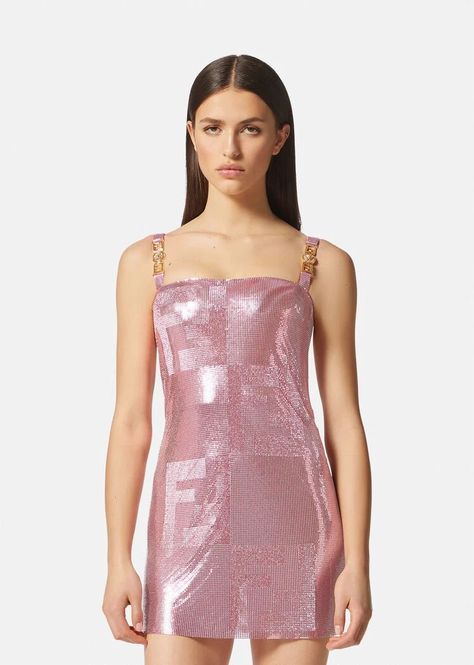 amor on Twitter: "this Fendi by Versace metal mesh mini dress, so true of Donatella… " Fendace Dress, Versace Mini Dress, Versace Pink, Boned Corsets, Mesh Mini Dress, Versace Dress, Mini Dresses Online, Donatella Versace, Mini Dresses For Women