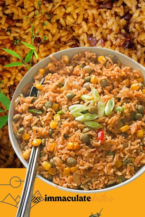 Caribbean recipes - So I made this Jamaican rice and pigeon peas to go with Jamaican curry shrimp. They are simply delicious and can be eaten with or without protein. And a great option in place of rice and beans.

Immaculatebites offers more easy to make, no-complicated cooking method caribbean, jamaican recipes, dinner ideas. Rice Dinner Ideas, Pigeon Peas And Rice, Rice And Pigeon Peas, Peas And Rice, Jamaican Rice, Jamaican Curry, Pigeon Peas, Rice And Beans, Rice Dinner