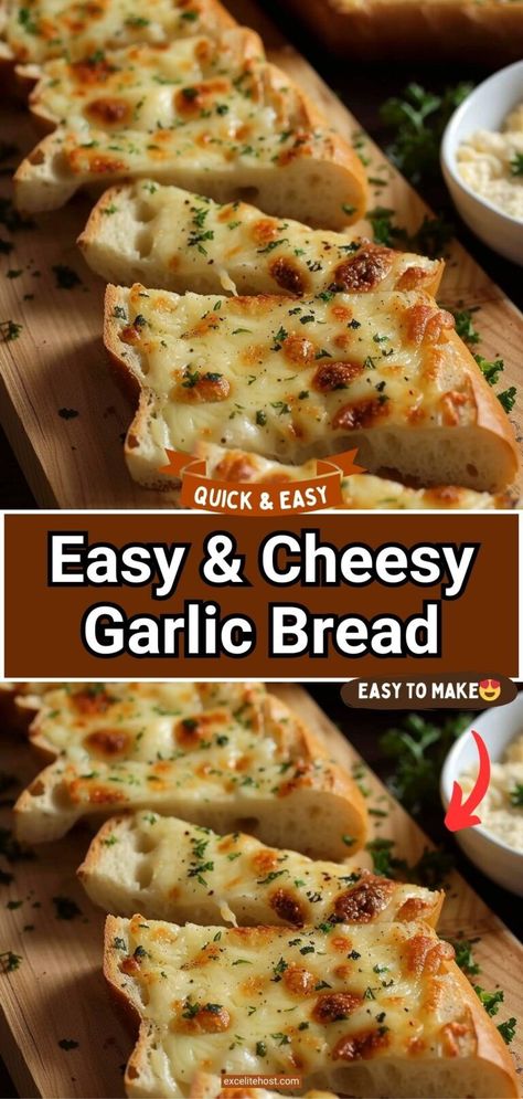 Make this super easy homemade Garlic Bread spread in just minutes! It's got two kinds of cheese and a secret ingredient that puts it above any other garlic bread recipe! #garlicbread #easy #spread #cheesy #garlic #bread Cheese French Bread Recipe, French Bread Cheesy Garlic Bread, Easy Cheese Garlic Bread, Cheesy Garlic French Bread, Home Made Garlic Cheese Bread, Microwave Garlic Bread, Jail Spread Recipe, Homemade Garlic Bread From Scratch, French Bread Garlic Bread