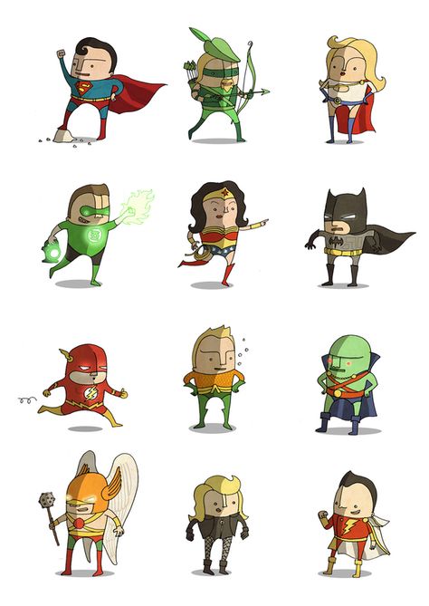 Superheroes (pt 1) /// by Ben Scruton Marvel Vs Dc, Zombie Halloween, Black Canary, Green Arrow, Superhero Design, Green Lantern, Dc Superheroes, Character Design References, Aquaman