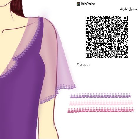 #brush_code#brushcode#ibispaintx_brushcode#lace#fahionillustration#fashiondesign#fashiondraw#digital_art#lace_edges#lace#creatlaceedge Ip Brush Code, Ibis Paint X Lace Brush, Ibis Paint Lace Brush Qr Code, Lace Ibispaint Code, Lace Qr Code Ibis, Ibis Paint X Brushes Qr Code Free, Xaellebae Brush Code, Clothes Ibis Paint Code, Lace Brush Ibispaint Code