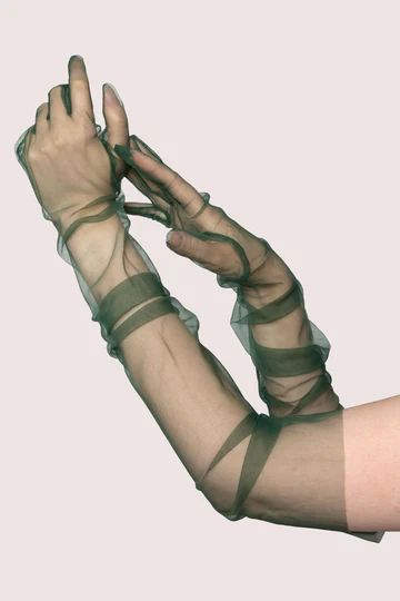 Erotic – Playful Promises Australia Green Velvet Gloves, Gloves Drawing, Illustration Poses, Gloves Aesthetic, Metal Glove, Playful Promises, Sheer Gloves, Silk Gloves, Velvet Gloves