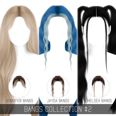 Sims 4 Cc Tsr Accessories, Sims Bangs, Sims 4 Cc Female Hairstyles, Sims 4 Cc Curtain Bangs, Sims 4 Cc Wispy Bangs, Sims 4 Cc Billie Eilish, Sims 4 Biker Cc, Sims 4 Bangs Cc, Sims 4 Cc Bangs Hair