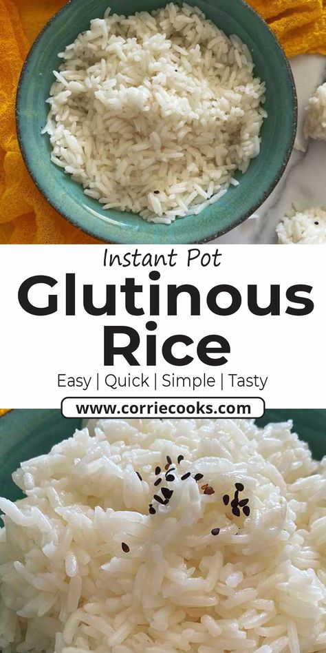 Want some good, satisfying, and easy-to-make side dish with your curry, stir-fries, or something? Then you should consider our quick and easiest recipe of Instant Pot Glutinous Rice! Tender London Broil, Perfect Chicken Wings, Sticky Rice Recipe, Instant Pot Steam, Instant Pot Duo Crisp, Pressure Cooker Rice, Recipe For Beginners, Crispy French Fries, Fast Cooking