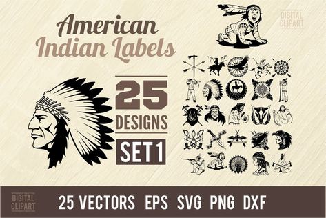 Indian Shaman, Native American Svg, Indian Warrior, Cherry Blossom Background, American Flag Background, Art Deco Patterns, Kawaii Doodles, Sign Svg, Chinese Patterns