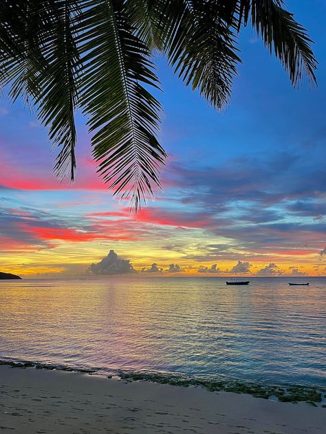 Fiji sunsets<33 Fiji Aesthetic, Fiji Photography, Fiji Sunset, Season Pictures, Angle Dust, Fiji Beach, Thailand Vacation, Brunette Makeup, Fiji Islands