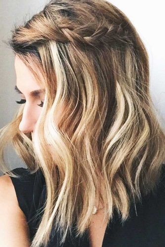 Braids For Medium Length Hair, Haircuts For Medium Length Hair, Wavy Hairstyles Medium, Beach Wave Hair, Hair Styles 2017, Hairstyles For Medium Length Hair, Short Wedding Hair, Medium Length Hair, Mid Length Hair