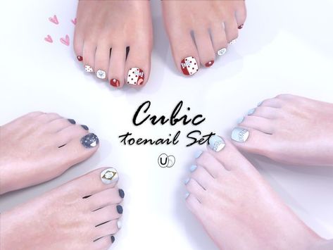 Sims 4 Pedicure Cc, Sims 4 Cc Toenails, Nails Pedicure Toenails, Ts4 Cc Nails, Pedicure Toenails, Cc Nails, Sims 4 Nails, Nails Pedicure, Toe Polish