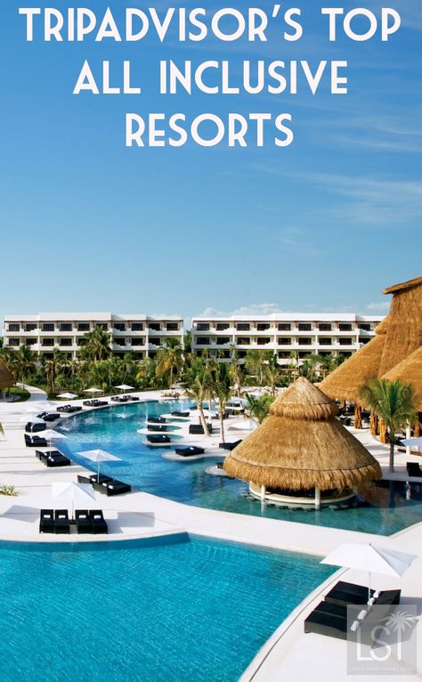 Travel review site, TripAdvisor, has released its list of the top 25 all-inclusive resorts in the world, including RCI resort Secrets Maroma Beach. Secrets Maroma Beach, Top All Inclusive Resorts, Popular Honeymoon Destinations, Caribbean Honeymoon, Secrets Resorts, Best All Inclusive Resorts, All Inclusive Vacations, Romantic Vacations, Honeymoon Travel