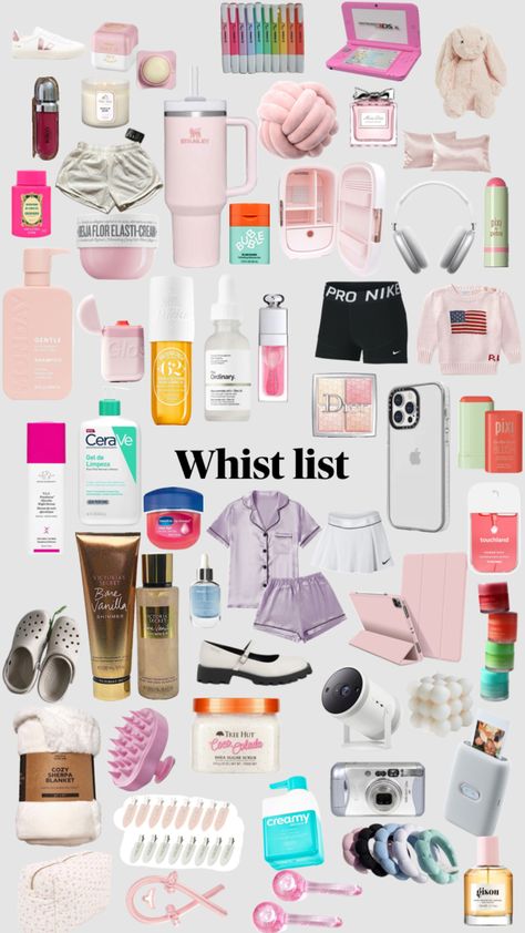 #whistlist #aesthetic #aestheticgirl Bday Gifts, Makeup Pictures, Birthday Wishlist, Clean Girl, Product Photos, Christmas Wishlist, My Birthday, Makeup Skincare, Your Aesthetic