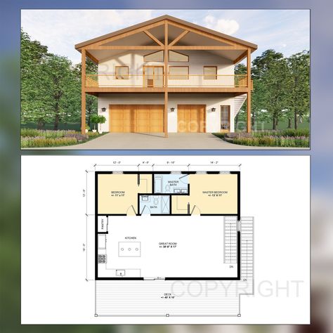 Floor Plan With Dimensions, House Plan Design, Barndominium House, Bathroom And Walk In Closet, Custom Floor Plans, Lighting Layout, Prefabricated Houses, Roof Structure, Garage Plans