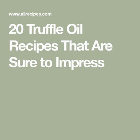 Truffle Oil Recipes, Parmesan Truffle Fries, Winter Vegetable Soup, Black Truffle Oil, Portobello Mushroom Recipes, White Truffle Oil, French Fried Potatoes, Dipping Oil, Fancy Appetizers