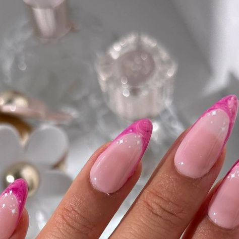 pearlie pressed | diy nail art | gel x on Instagram: "pink marble french tips 💞👛 - what do you think? using @beetlesgelpolish “floral rhapsody” collection [marble nails, marble nails design, marble nail inspo, short marble nails, marble nail art, marble nail art design, pink marble nails, long almond marble nails, marble nails art, marble nails ideas, nail inspiration marble, marble french nails, french marble tip nail design] #nailinspiration #nailartinspo #nailartideas #nailartdesign #nailartsimple #easynailart #easynailartideas #nailtrends #trendynails #naildesign #naildesignideas #diynails #trendingnails #marblenails #marblenailsart #marblenail #marblenailart" Almond Nails Marble, Marble Nails Almond, Pink Marble Nail Designs, Almond Marble Nails, Marble Almond Nails, Short Marble Nails, Marble Pink Nails, Nails Design Marble, Marble Nails Ideas