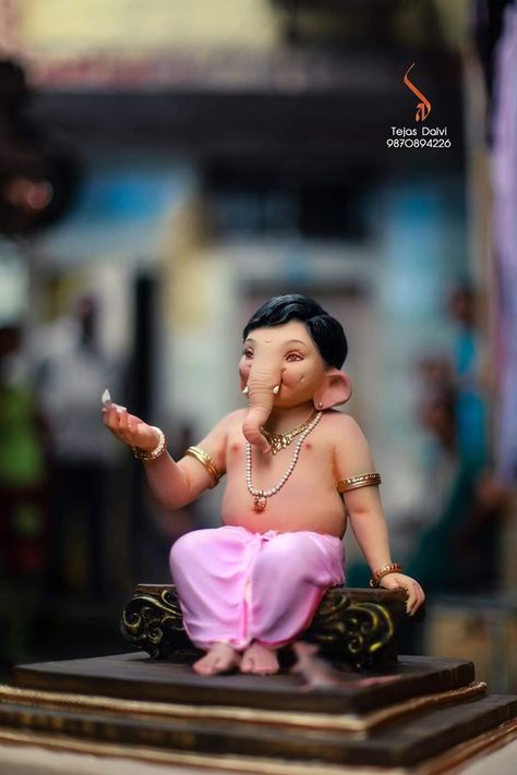 Balganesha Photos, Bal Ganesh Murti, Bal Ganesha, Ganesha Murti, Ganesha Art Illustration, Bal Ganesh, Bappa Photo, Clay Ganesha, Ganesh Tattoo