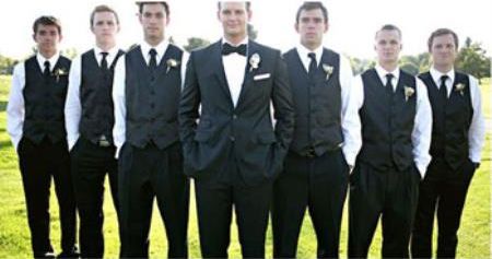 Groomsmen Package Deal Vest & Pants Slacks + Groomsmen Vest Only Black, Groomsmen Attire Black Vest, Black Vest Groomsmen, Groomsmen Vest Only, Groomsmen In Vests, Black Suit Groomsmen, Tux Groomsmen, Groomsmen Attire Black, Groomsmen Vest