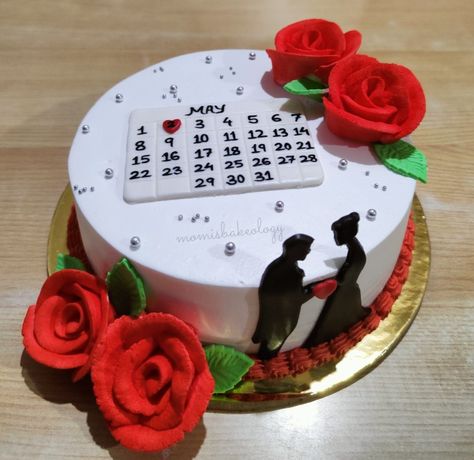 Latest Anniversary Cake Designs, Latest Cake Design, Anniversary Cake Designs, Cake Pics, Calendar Themes, Wedding Dance Video, Cake Decorating Designs, Anniversary Ideas, Cake Pictures