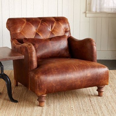 Big Armchair Big armchairs Big Armchair, Brown Leather Chair, Comfy Leather Chair, Leather Club Chairs, Large Armchair, Leather Furniture, Leather Armchair, Sofas And Chairs, My New Room