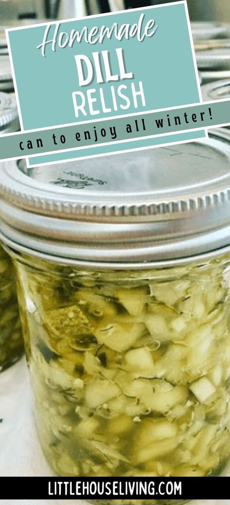 homemade dill relish Homemade Dill Relish, Dill Relish Canning Recipe, Pickle Relish Recipe, Dill Relish, Canning Pickles, Cucumber Dill, Homemade Pantry, Canned Food Storage, Relish Recipes