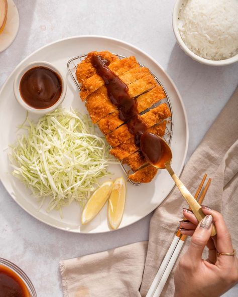 Homemade Katsu Sauce Katsu Photography, Katsu Sauce Recipe, Japanese Chicken Katsu, Katsu Sauce, Chicken Katsu Recipes, Katsu Recipes, Dipping Sauces For Chicken, Tonkatsu Sauce, Japanese Chicken