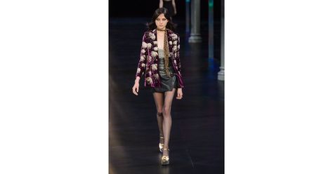 Saint Laurent Spring 2015 Spring 2015 Fashion, 2015 Fashion Trends, 2016 Fashion Trends, Dramatic Style, Moda Paris, 2015 Trends, Popsugar Fashion, Runway Trends, Spring Fashion Trends