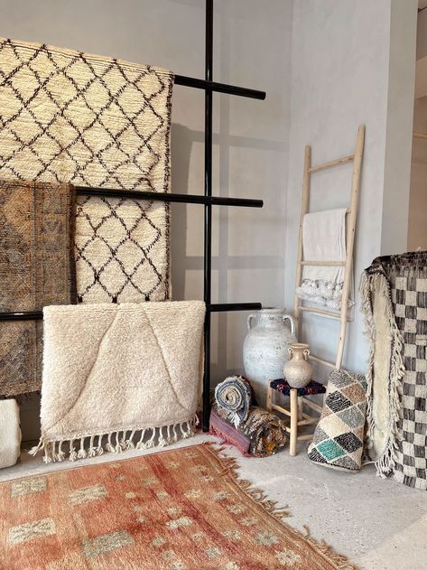 rug store in toronto, vintage Moroccan rug inspiration. Marrocan Interiors, Rug Display, Showroom Ideas, Carpet Stores, Rug Studio, Showroom Interior Design, Food Poster Design, Showroom Design, Moroccan Decor